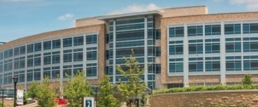 Wide view of Central DuPage Hospital